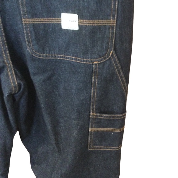 Eddie Bauer Flannel Lined Dark Wash Denim Jeans Mens. Size: 38/32 - Picture 6 of 16